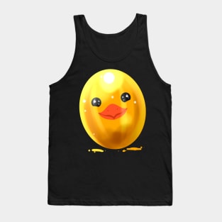 Beautiful painted Easter Egg in Chick Duckling Style Easter Tank Top